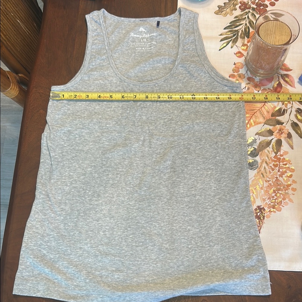 Tommy Bahama 3 pak Tank Tops, grey, pink, peach